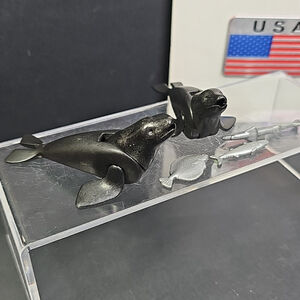 Playmobil Animals Seals Or Sealions 3 Fish 5pcs Total Vintage